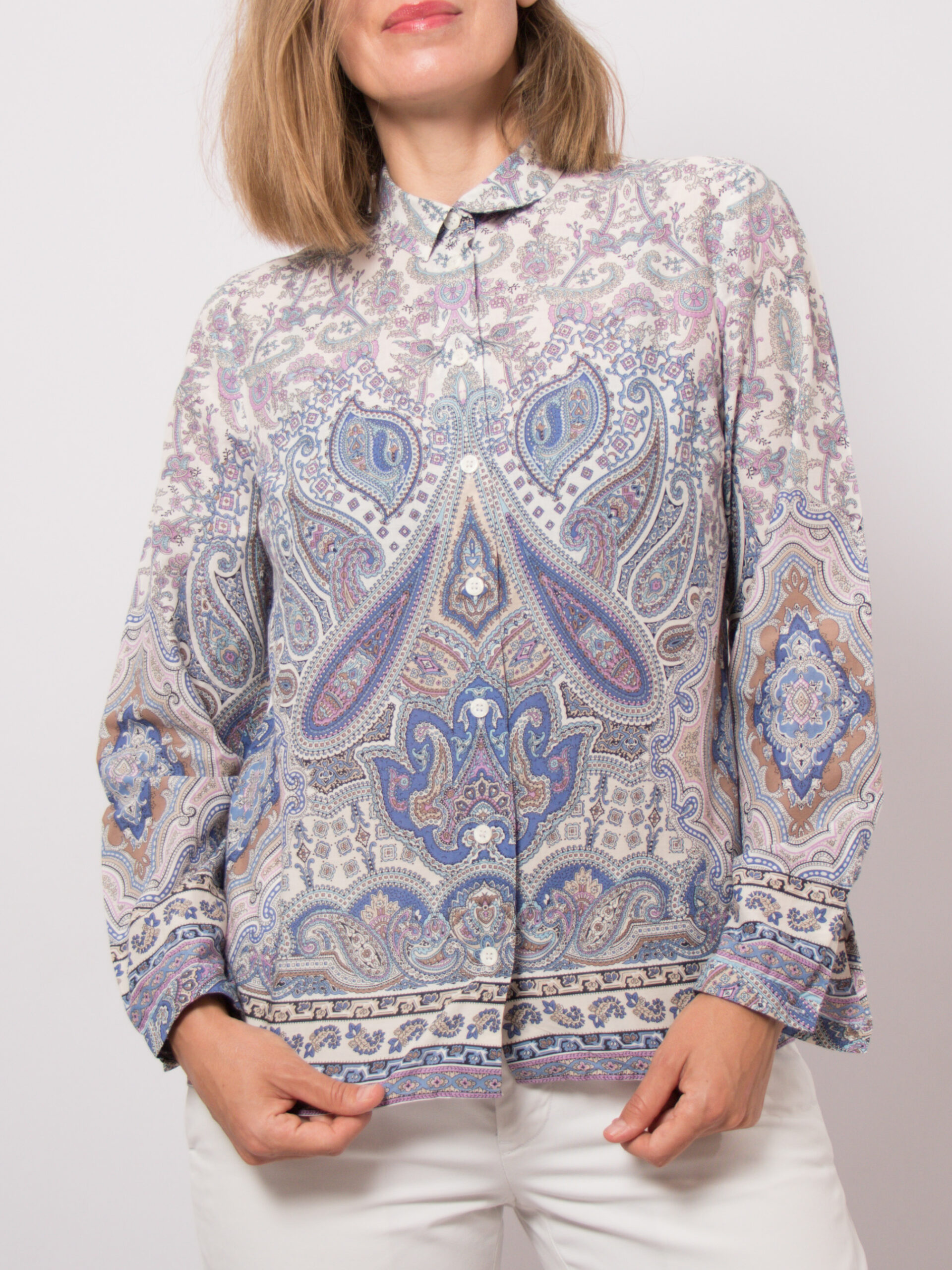 Vintage Peter Hahn Paisley Shirt Vintage Peter Hahn Paisley Shirt - Image 5
