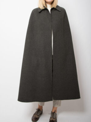 Handmade Vintage Long Wool Cloak