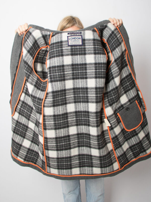 Vintage Hooded Duffle Coat - Image 6