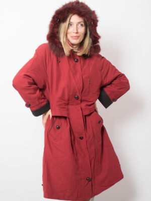90s C&A Oversized Hooded Parka