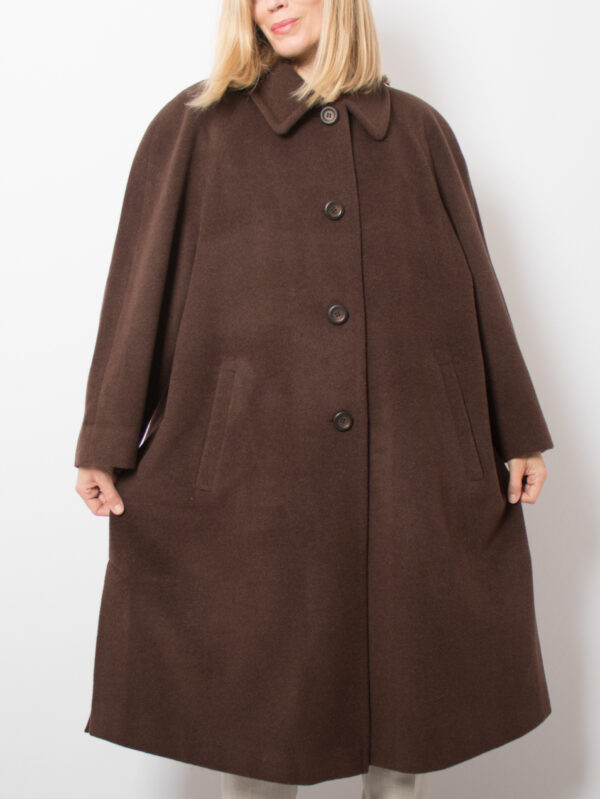 Vintage ELENA MIRO Angora Swing Coat - Image 5
