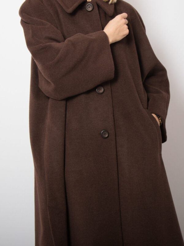 Vintage ELENA MIRO Angora Swing Coat - Image 6