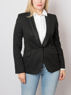 Vintage Black Tuxedo Blazer