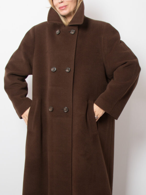 80s Wool Swing Coat