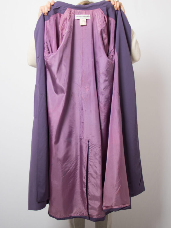 80s Christian Aujard Trench Coat - Image 8