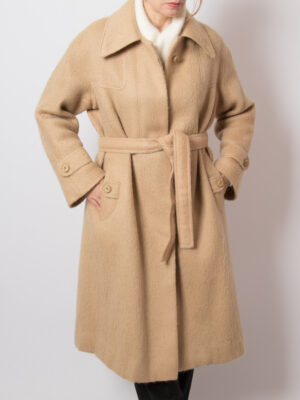 Vintage Wool Trench Coat