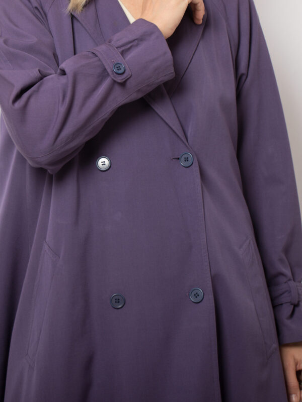 80s Christian Aujard Trench Coat - Image 7