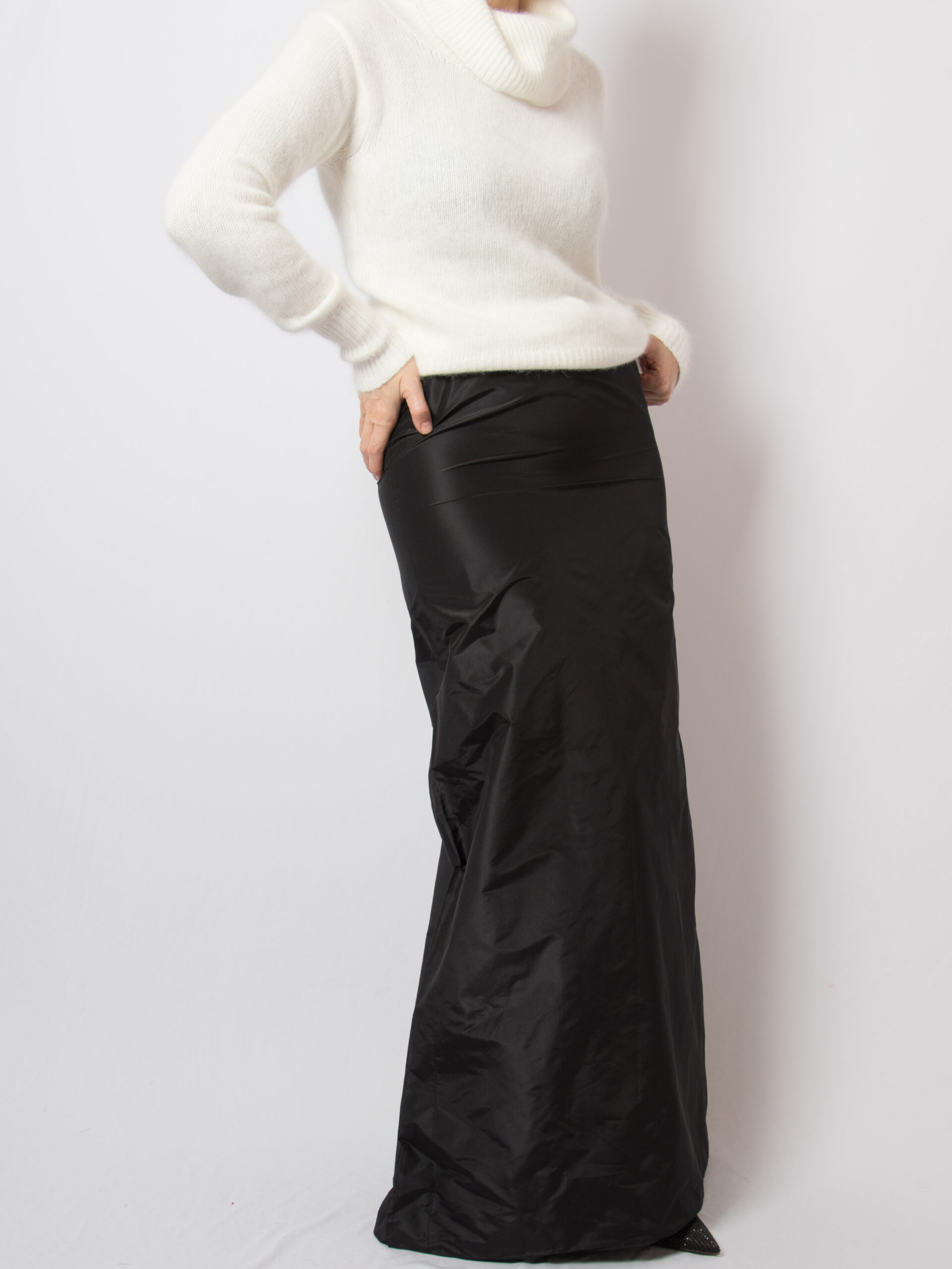 Vintage Maxi Silk Skirt Luxe Vintage Maxi Silk Skirt Luxe - Image 6