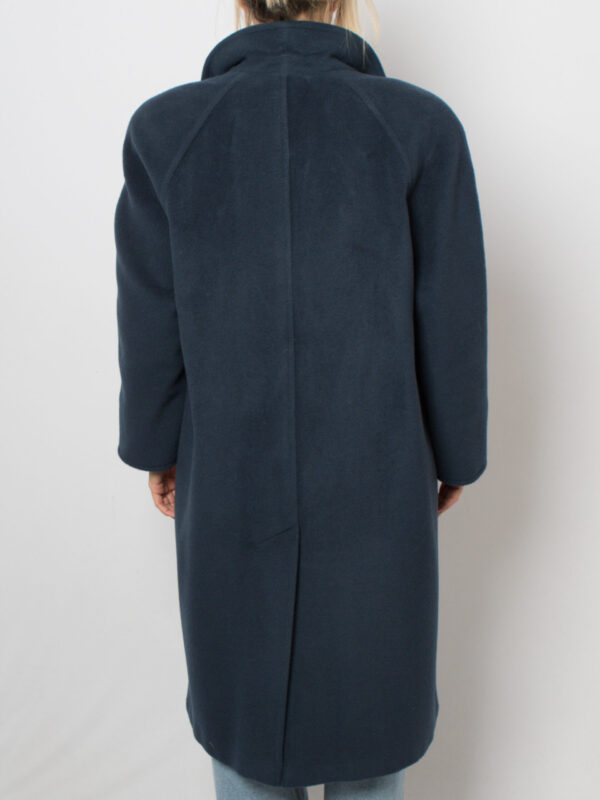 Vintage PERSONA Teal Cashmere Coat - Image 4