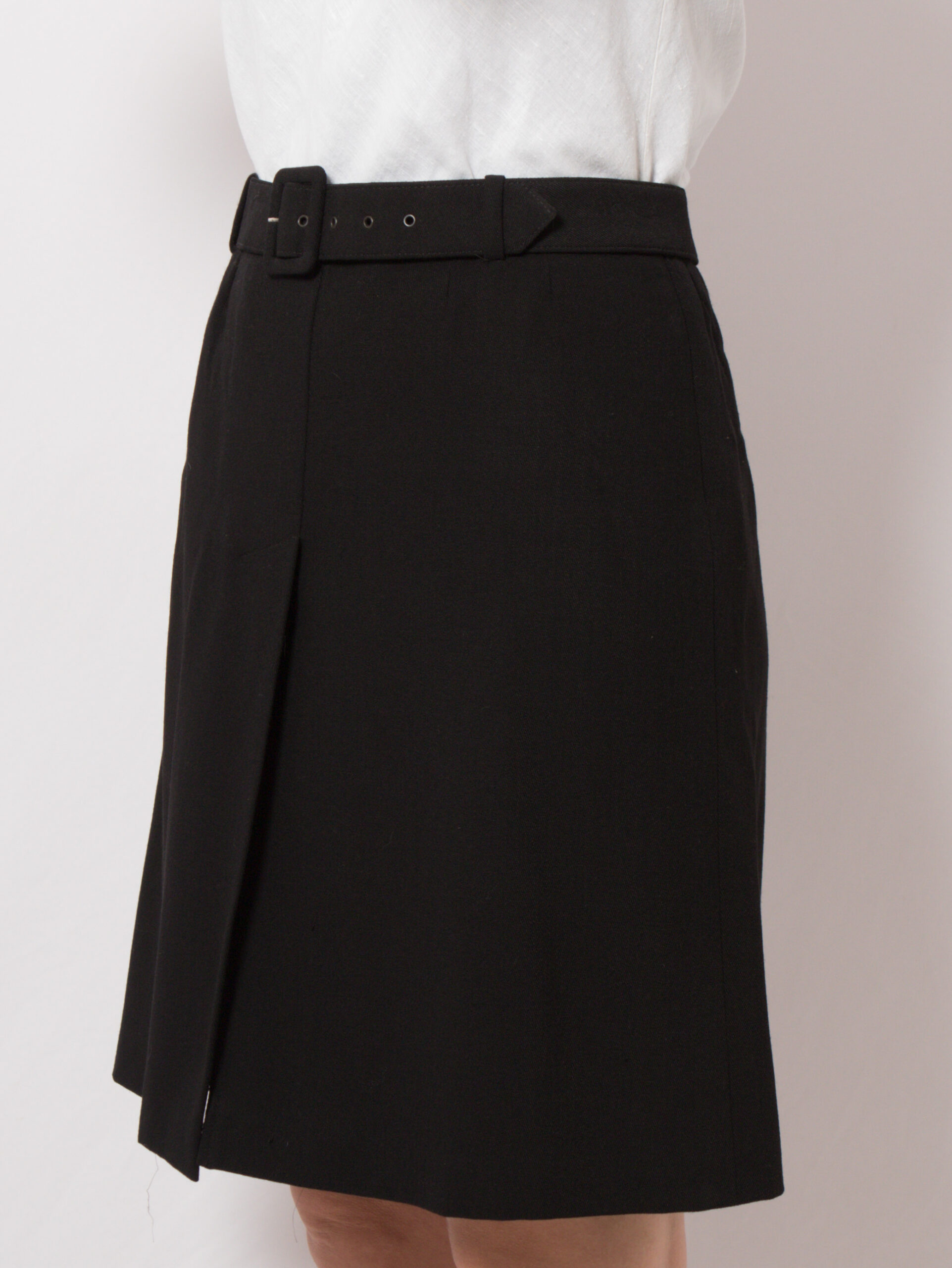 MAX MARA Wool Skirt with belt MAX MARA Wool Skirt with belt - Image 3