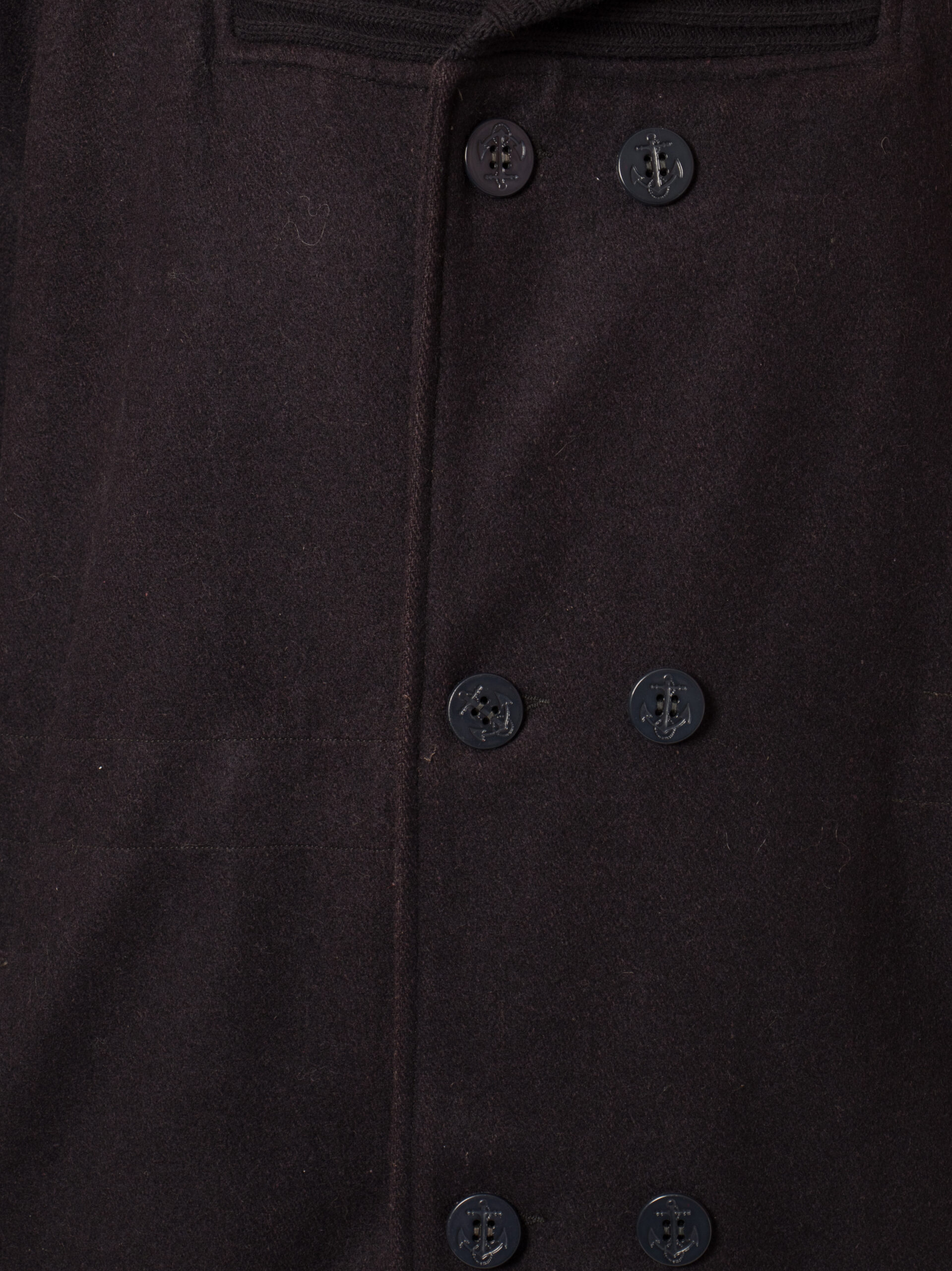 90s Marlboro Navy Pea Coat Men 90s Marlboro Navy Pea Coat Men - Image 2