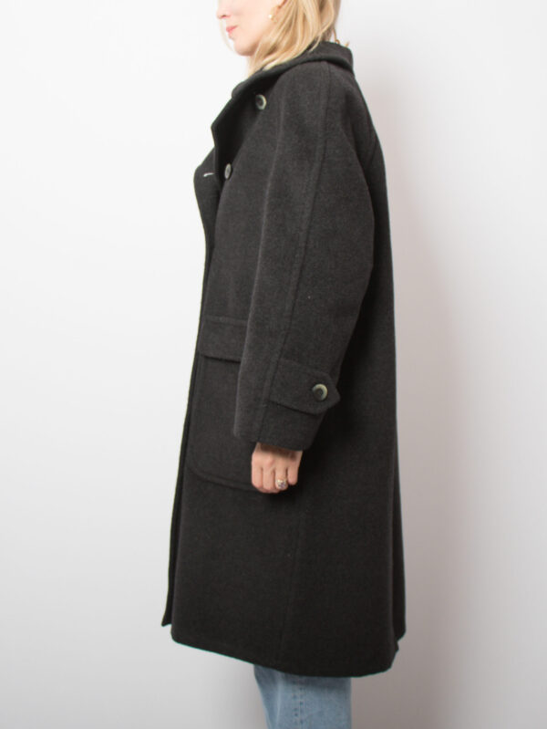 80s Oversized Mohair Coat - Image 6