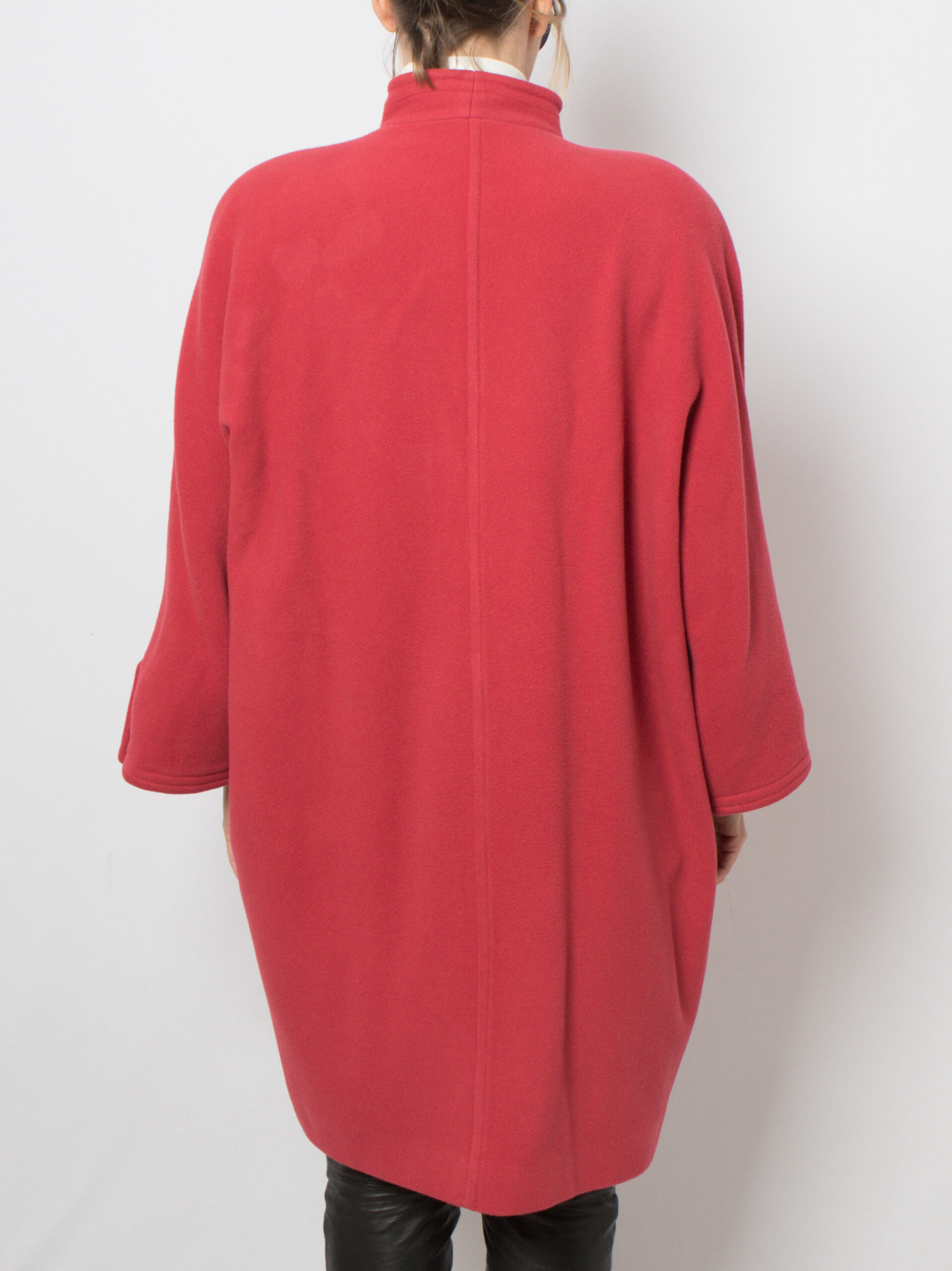 80s Pink Wool Coat 80s Pink Wool Coat - Image 4