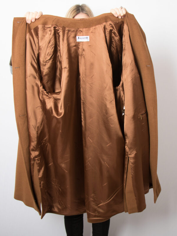 LUXE Vintage Cashmere Swing Coat - Image 7