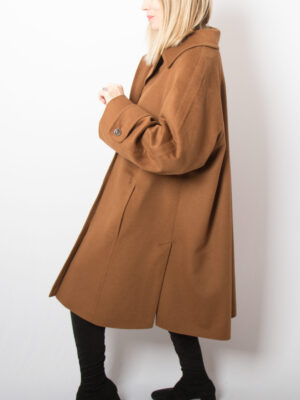 LUXE Vintage Cashmere Swing Coat