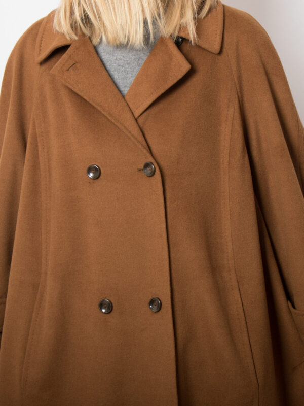 LUXE Vintage Cashmere Swing Coat - Image 6