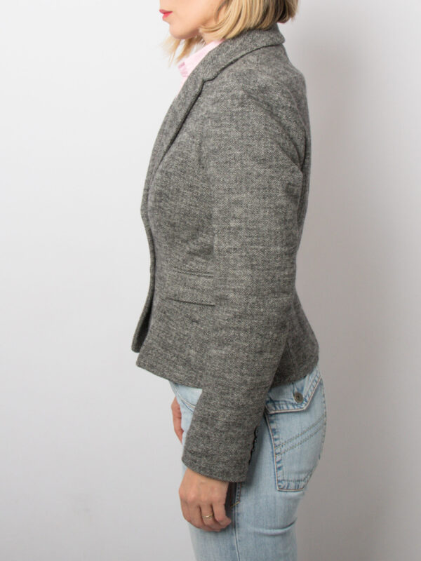 Timeless Vintage Tweed Blazer - Image 3