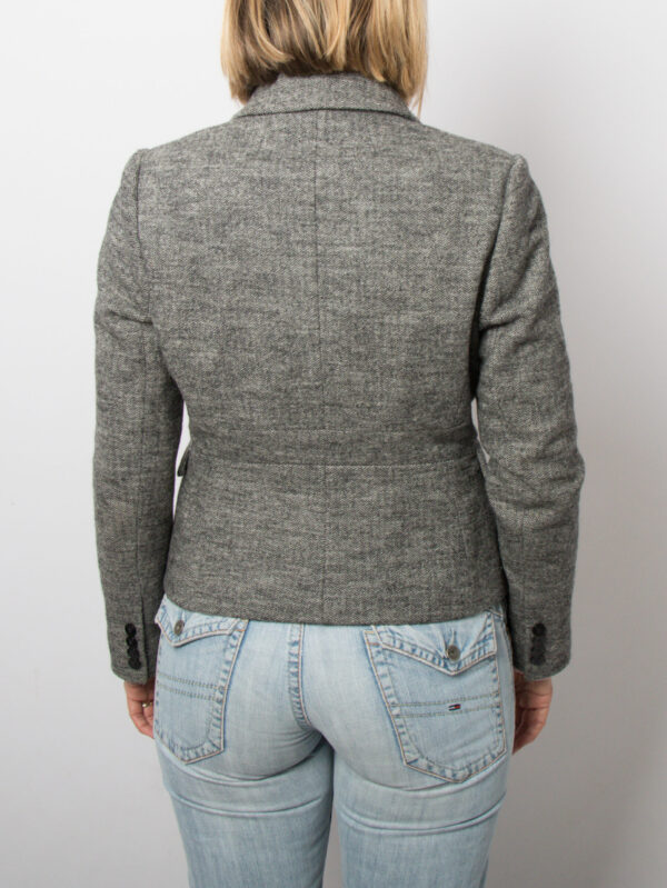 Timeless Vintage Tweed Blazer - Image 4