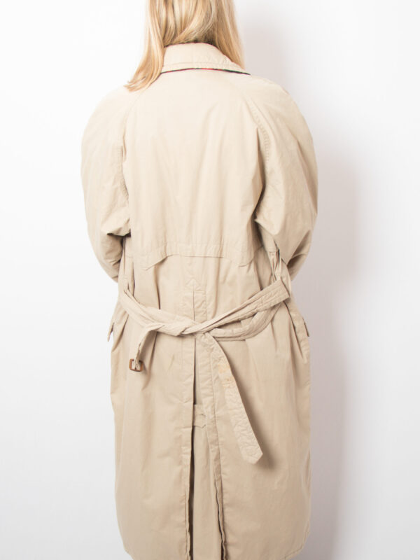 90s Henry Cotton Winter Trench Coat - Image 8