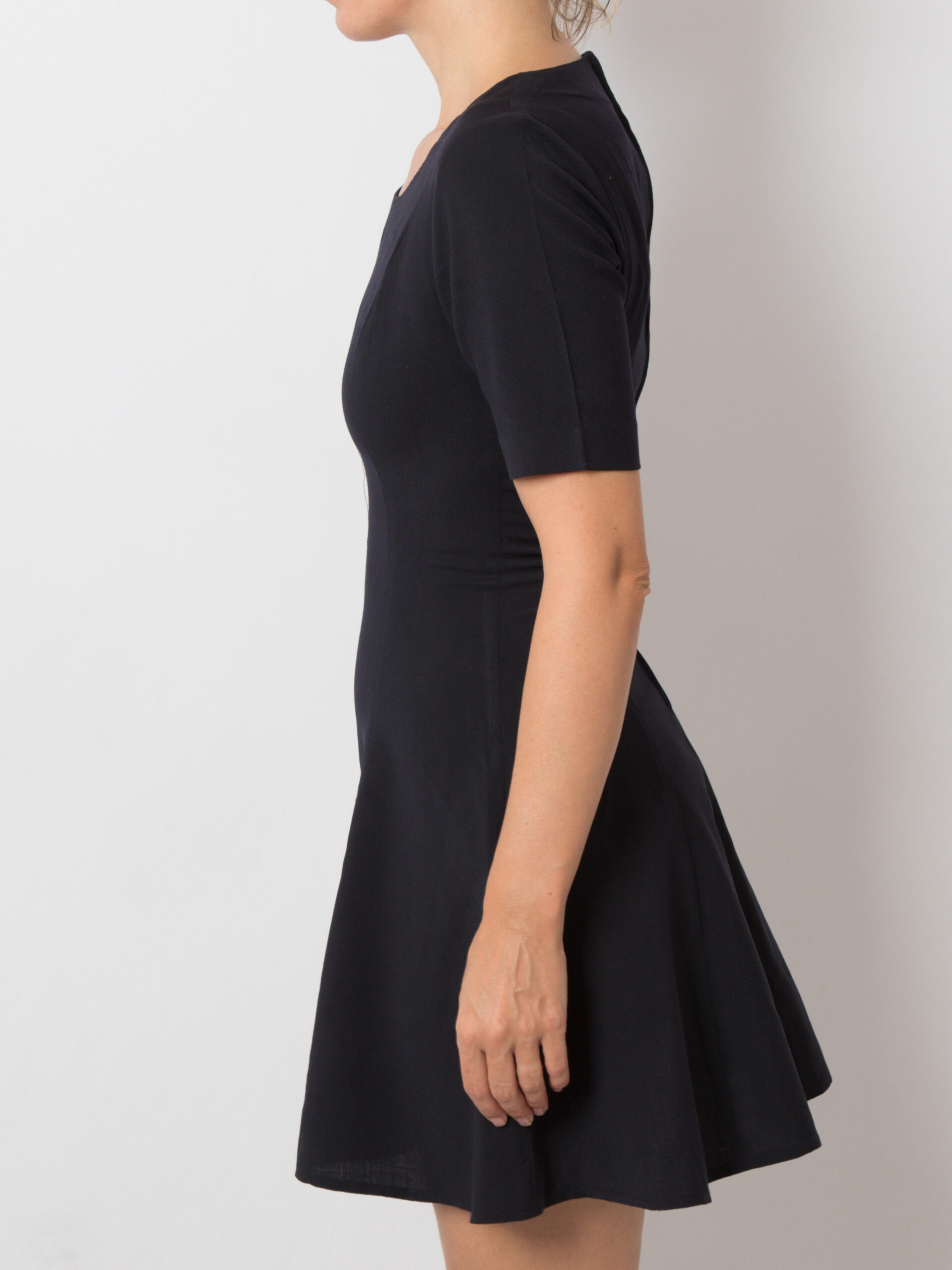 ATOS LOMBARDINI Pleated Mini Dress ATOS LOMBARDINI Pleated Mini Dress - Image 2