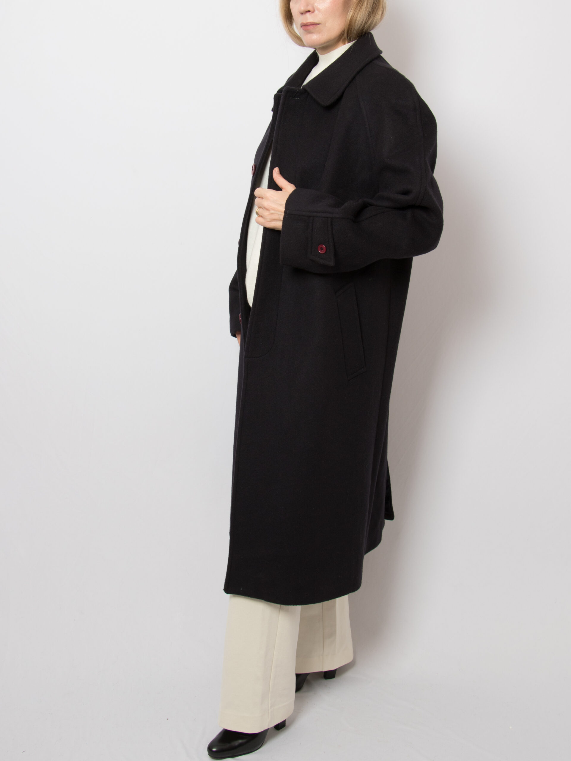 Vintage ARBITER Long Wool Overcoat Vintage ARBITER Long Wool Overcoat - Image 5