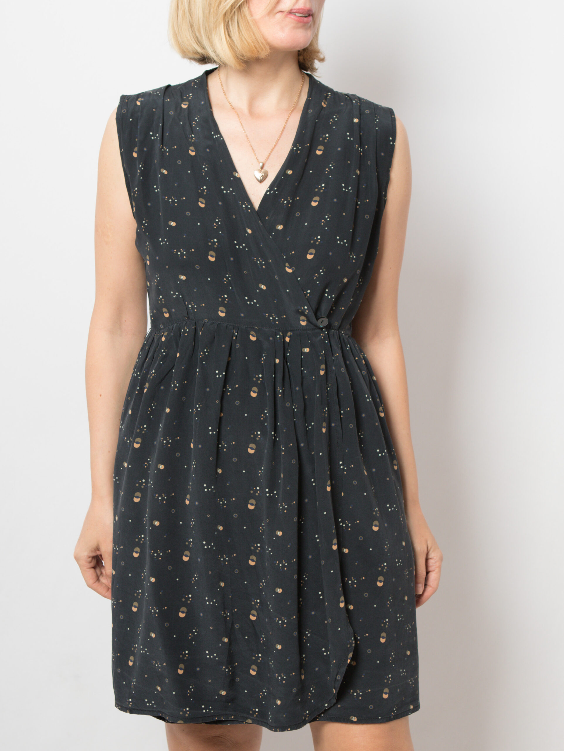 Vintage Silk Wrap Dress Vintage Silk Wrap Dress - Image 3