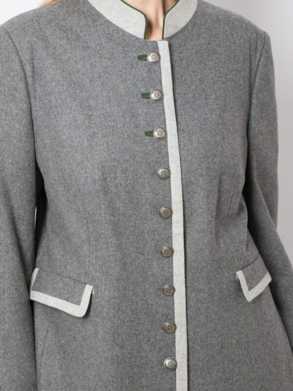Vintage Austrian Loden Folk Jacket
