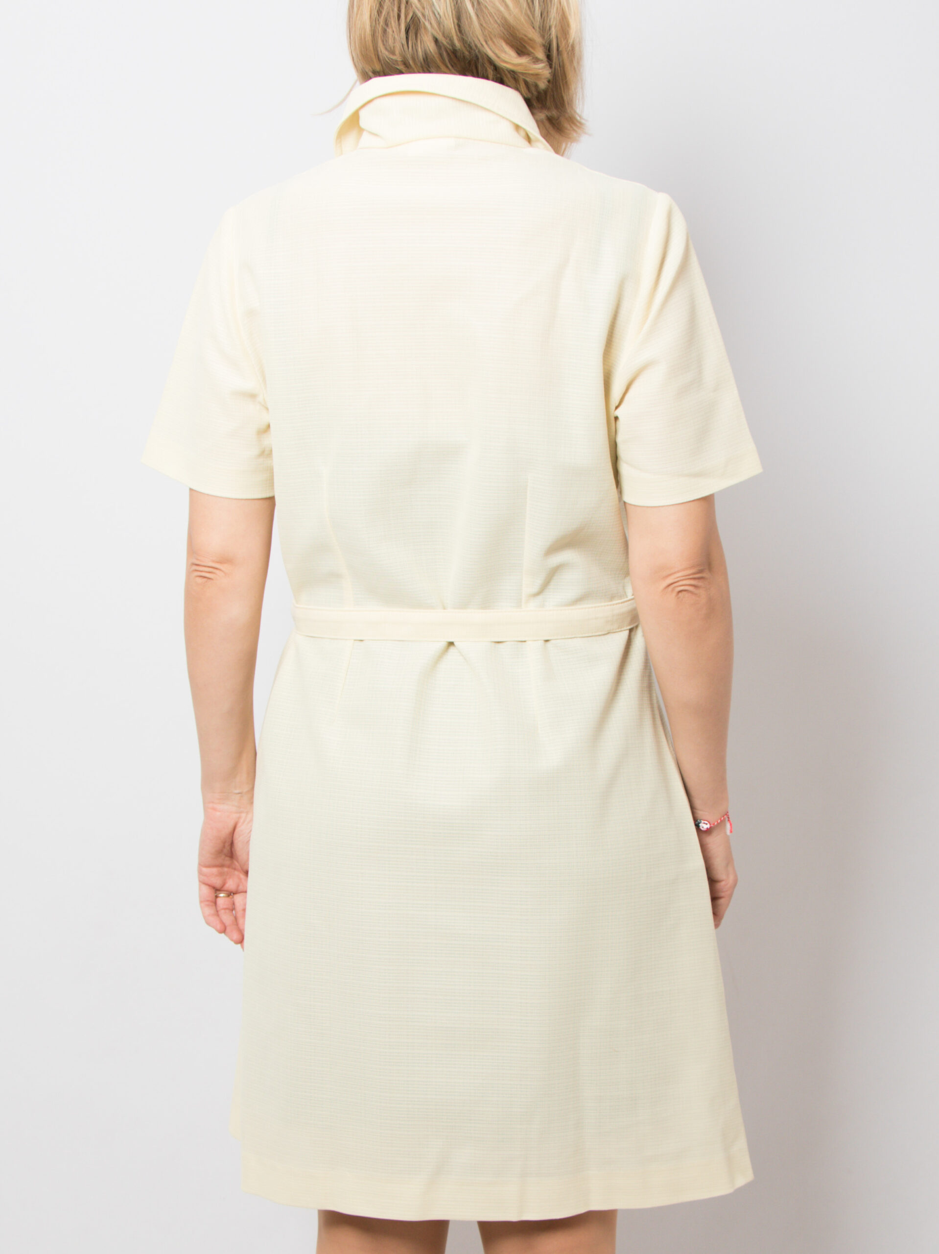 80s St Michael Dress with Belt 80s St Michael Dress with Belt - Image 4