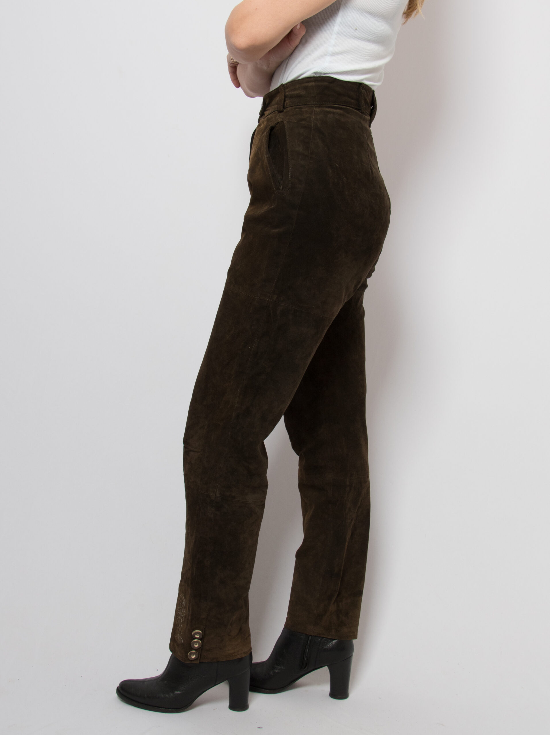 Vintage German Folk Suede Pants Vintage German Folk Suede Pants