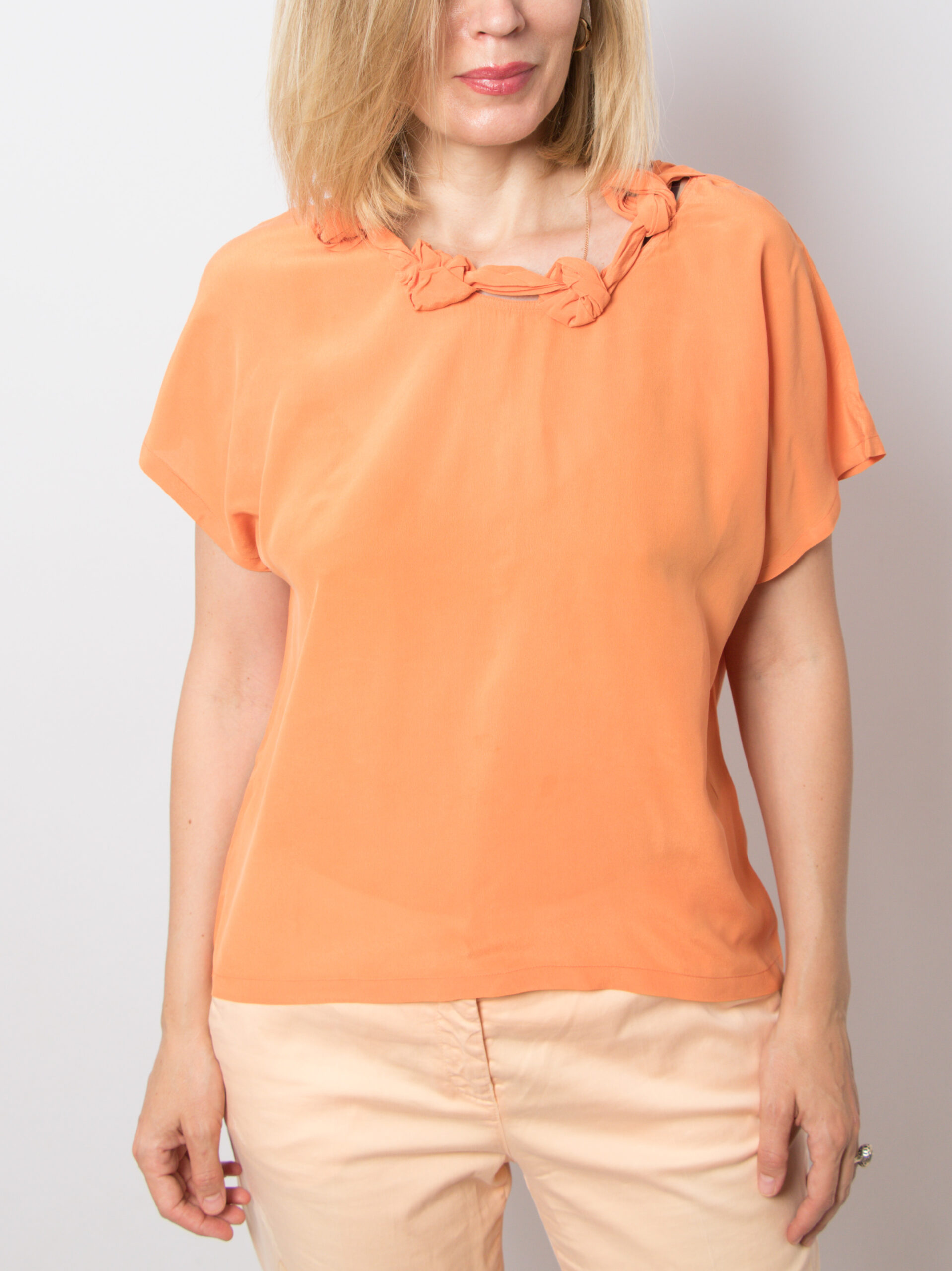 Vintage Angelo Santagostino Silk Top Vintage Angelo Santagostino Silk Top