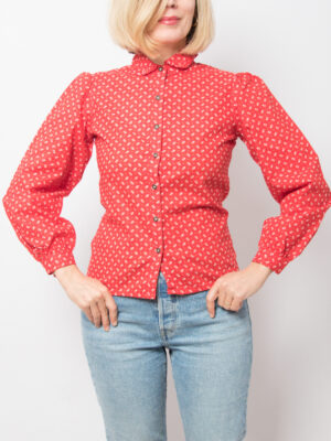 Vintage DISTLER Folk Blouse
