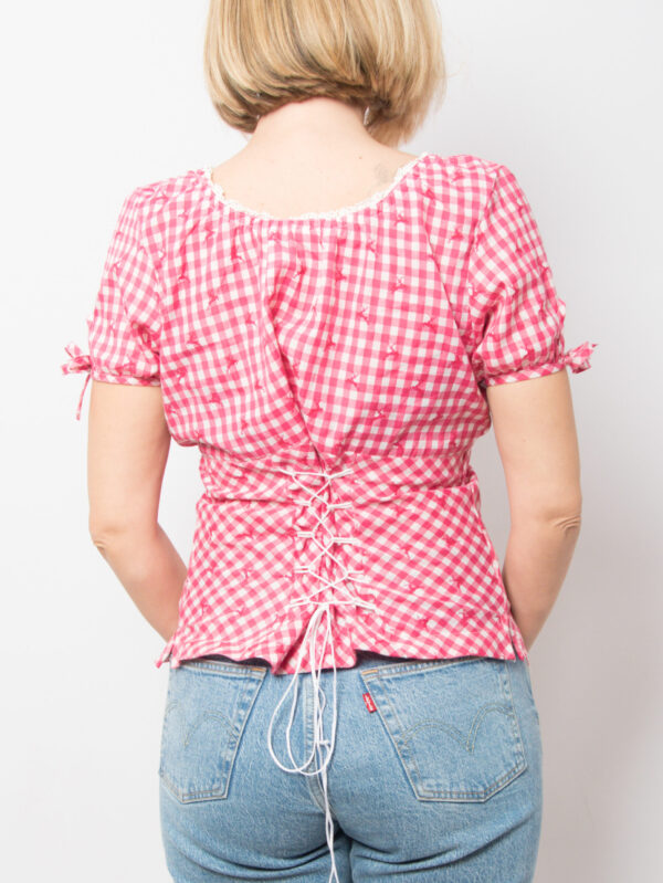 Vintage Trachten Blouse - Image 8