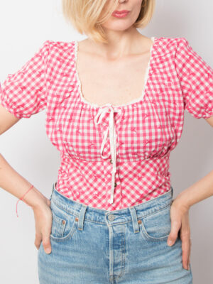 Vintage Trachten Blouse