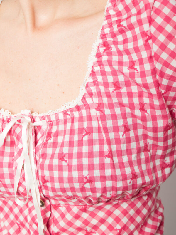 Vintage Trachten Blouse - Image 4