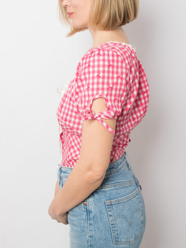 Vintage Trachten Blouse - Image 6