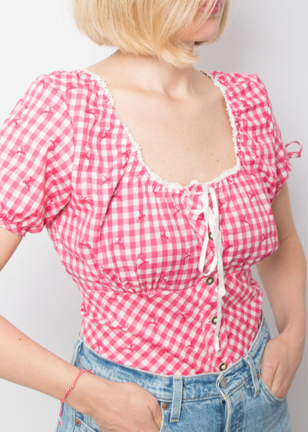 Vintage Trachten Blouse - Image 7