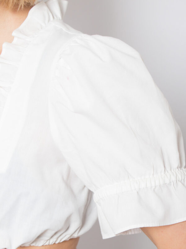 Vintage German Dirndl Crop Top - Image 5