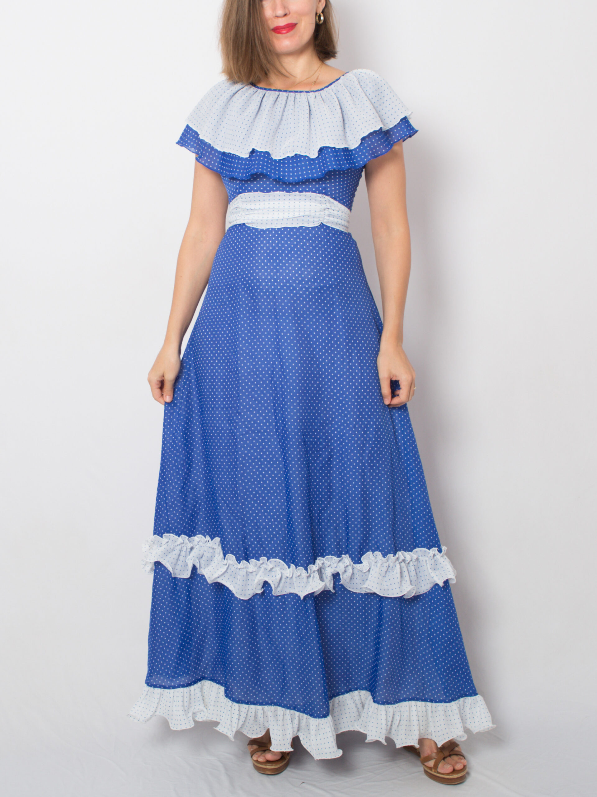 70s Emiliana Wendel Maxi Dress Victorian Inspired 70s Emiliana Wendel Maxi Dress Victorian Inspired - Image 3