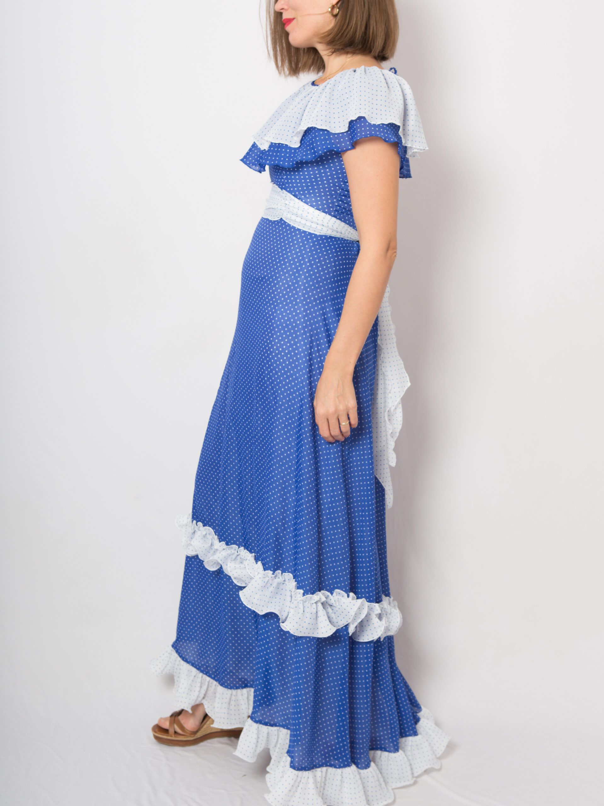 70s Emiliana Wendel Maxi Dress Victorian Inspired 70s Emiliana Wendel Maxi Dress Victorian Inspired - Image 2