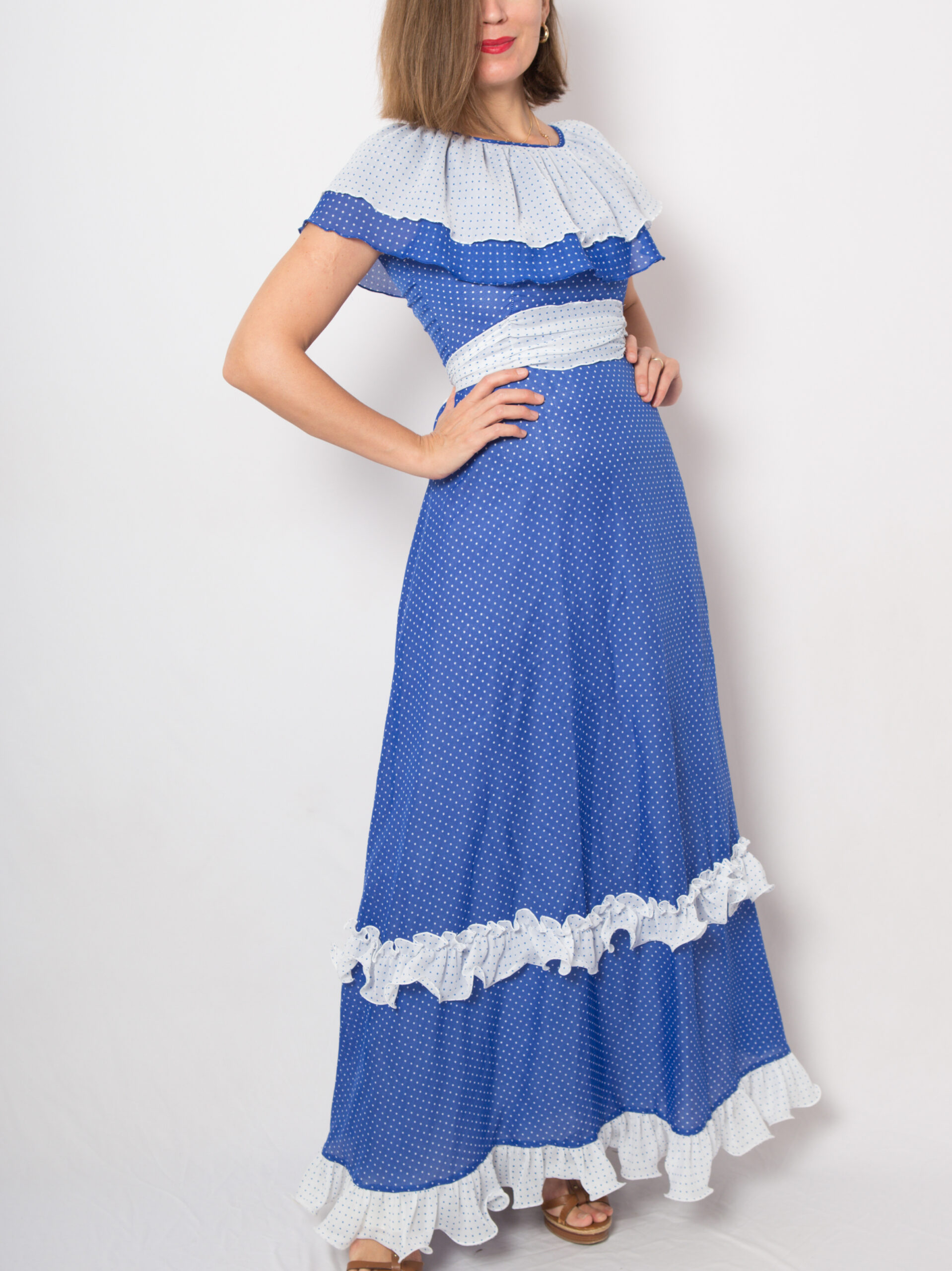 70s Emiliana Wendel Maxi Dress Victorian Inspired 70s Emiliana Wendel Maxi Dress Victorian Inspired - Image 6