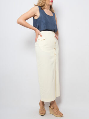 Vintage Marc Cain Button Skirt