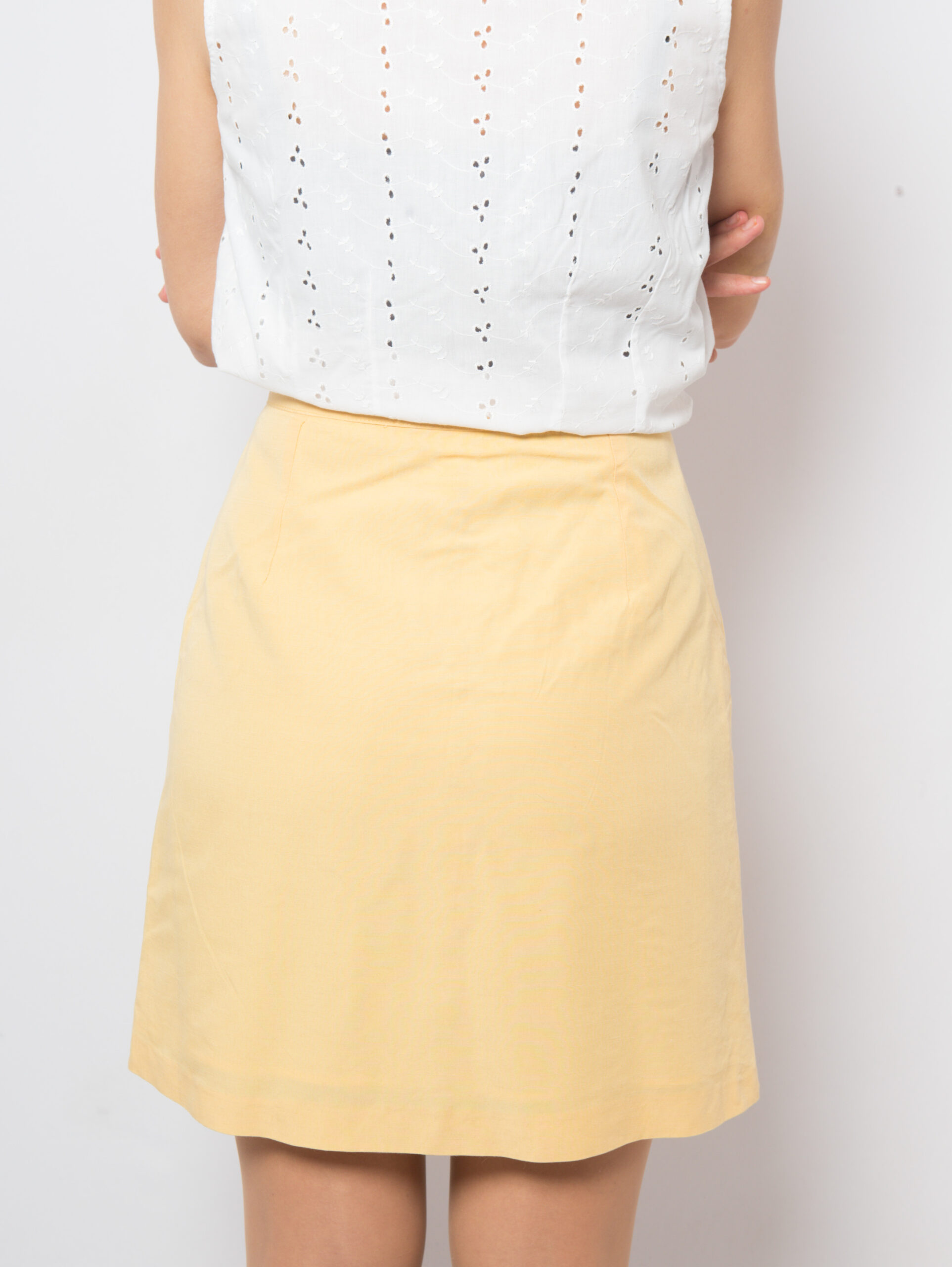 ALBA FORNARI Mini Button Skirt ALBA FORNARI Mini Button Skirt - Image 6