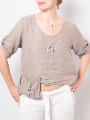 Vintage Oversized Blouse Top