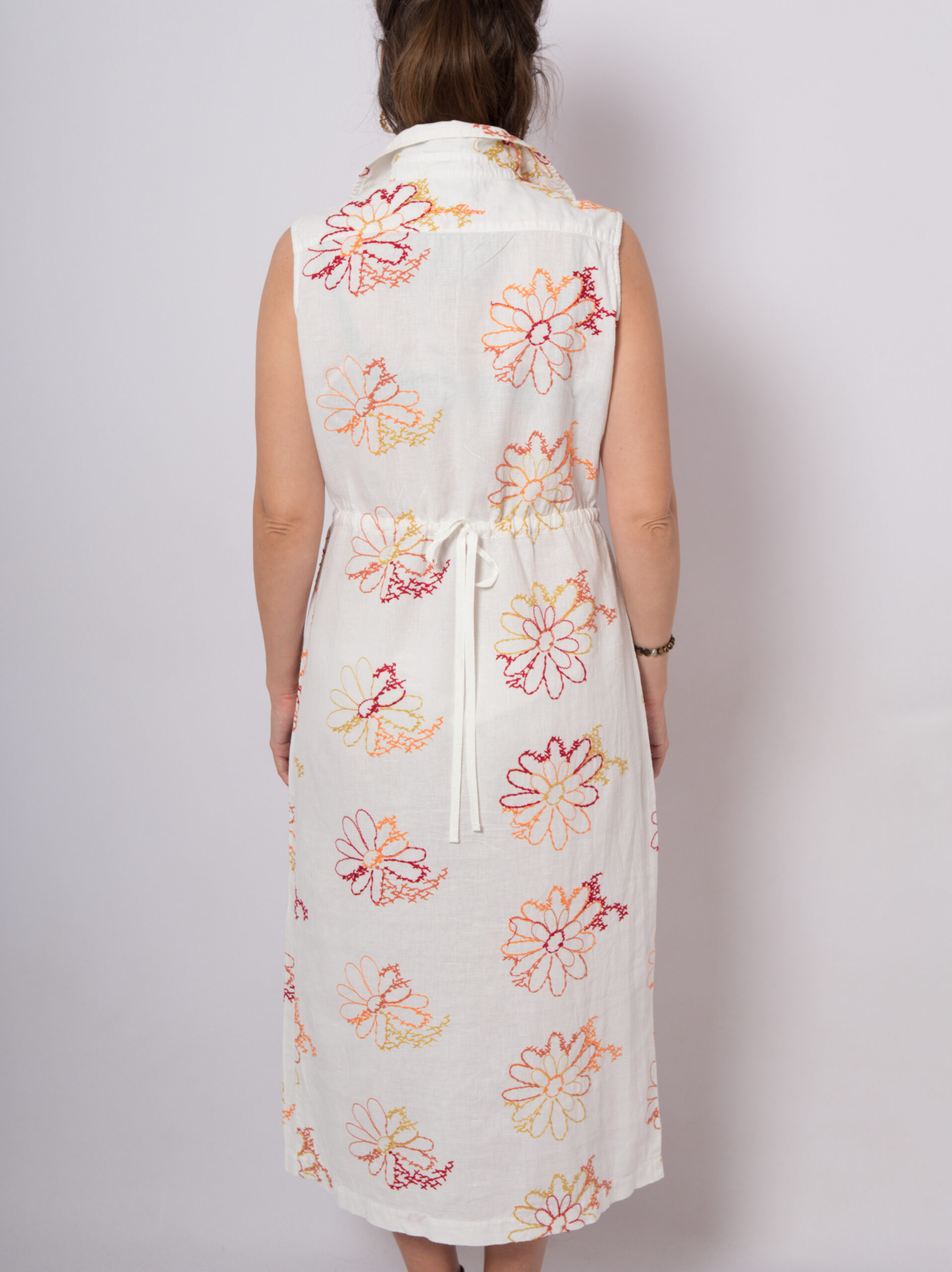 Vintage Embroidered Maxi Shirt Dress Vintage Embroidered Maxi Shirt Dress - Image 5