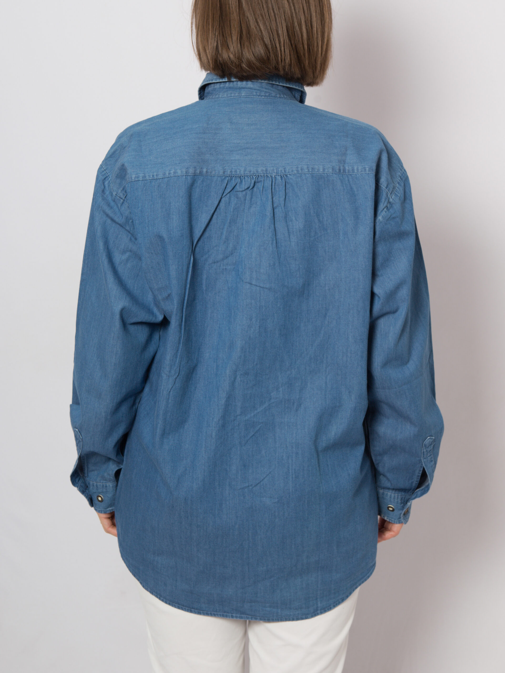 Vintage Folk Denim Shirt Vintage Folk Denim Shirt - Image 3