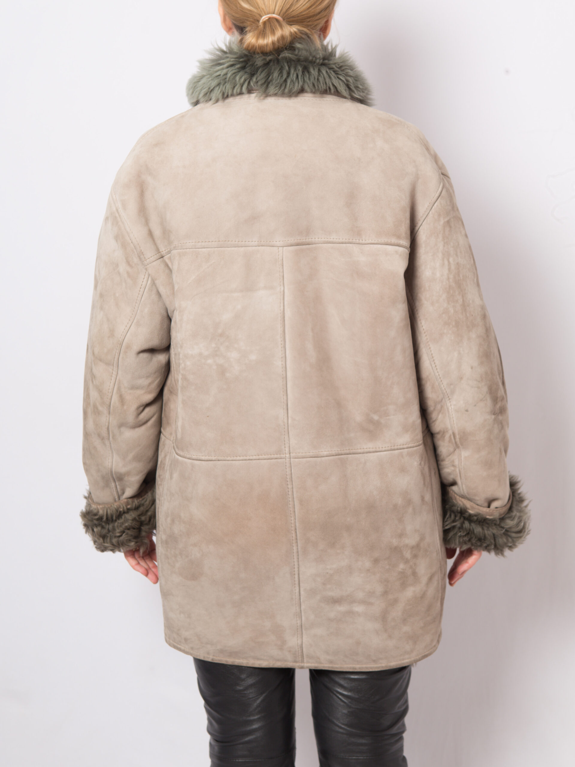 Vintage Oversized Shearling Jacket Vintage Oversized Shearling Jacket - Image 4