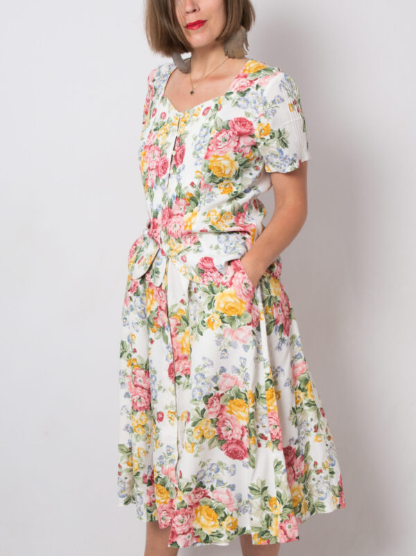 Vintage Two Piece Skirt Set - Image 2