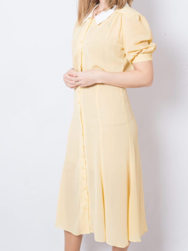 Vintage Sheer Midi Dress Wallis Exclusive - Image 2