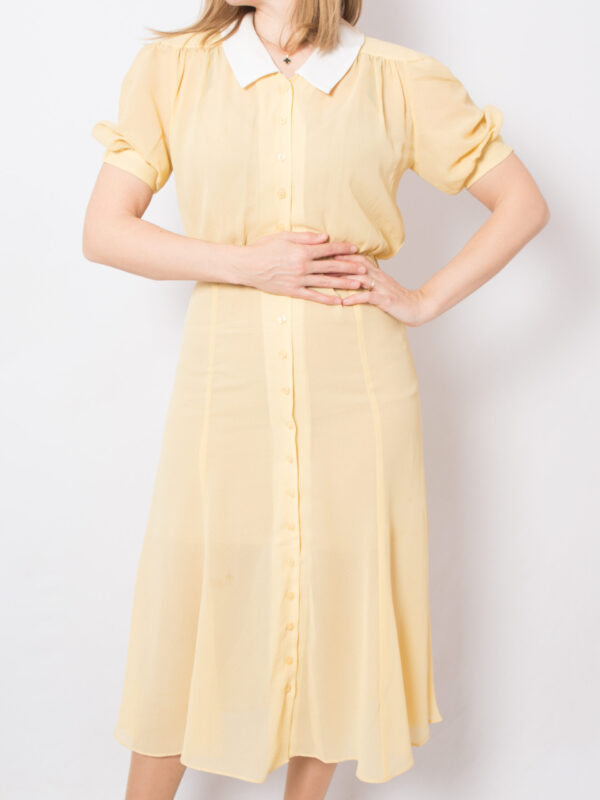 Vintage Sheer Midi Dress Wallis Exclusive - Image 8