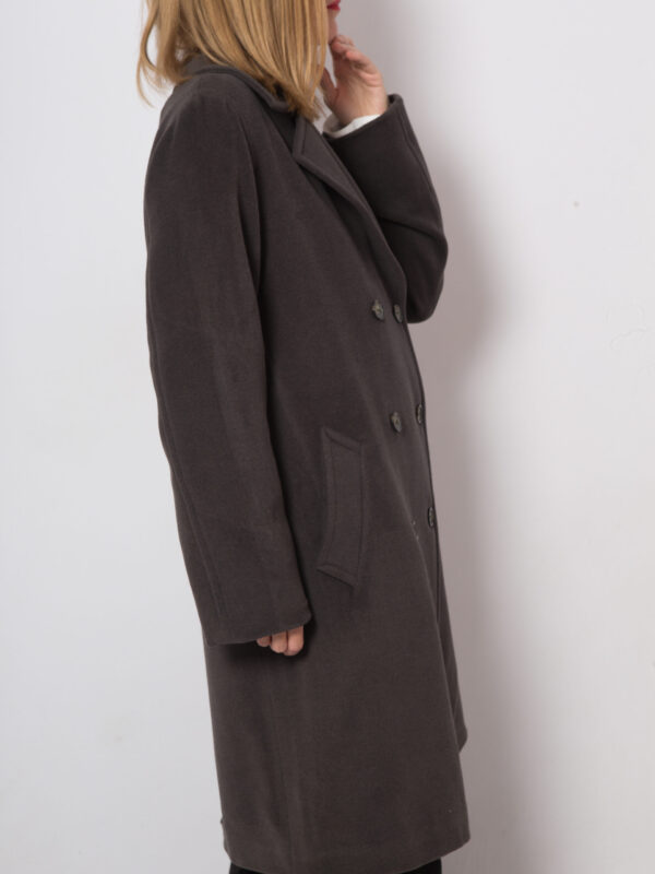 Vintage MARELLA 90s Double Breasted Overcoat - Image 5